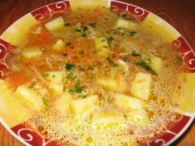 Zupa-kapuśniak ze słodką kapustą Zupa-kapuśniak ze słodką kapustą