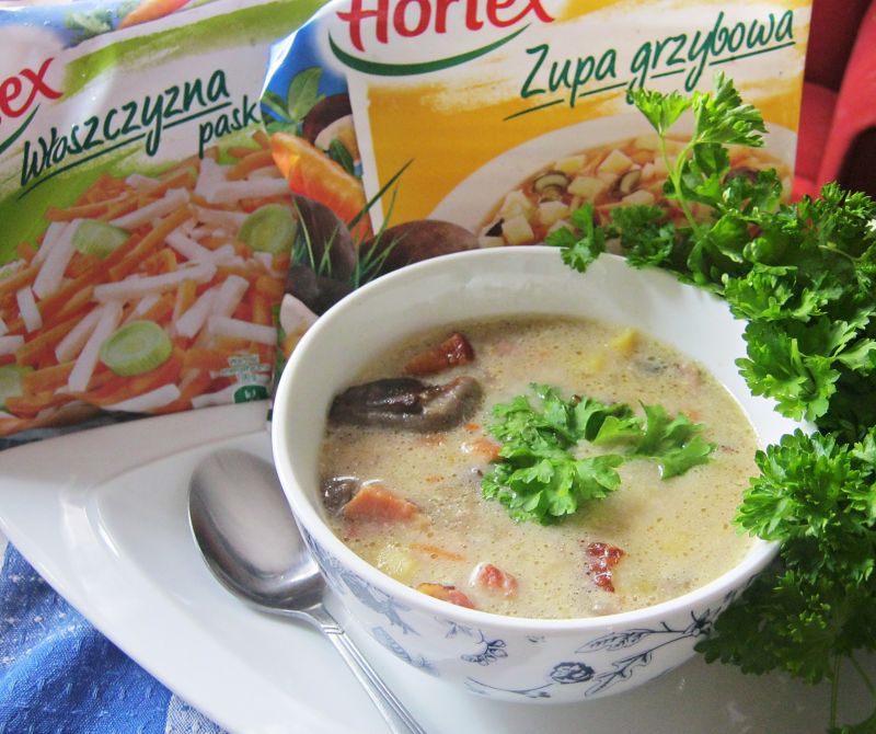 Zupa kaszubska - hojność runa leśnego Zupa kaszubska - hojność runa leśnego