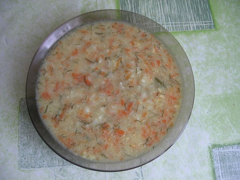 Zupa koperkowa z ryżem Zupa koperkowa z ryżem