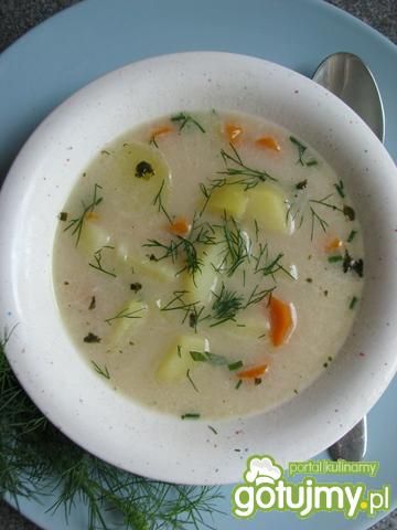 Zupa koperkowa z tymiankiem