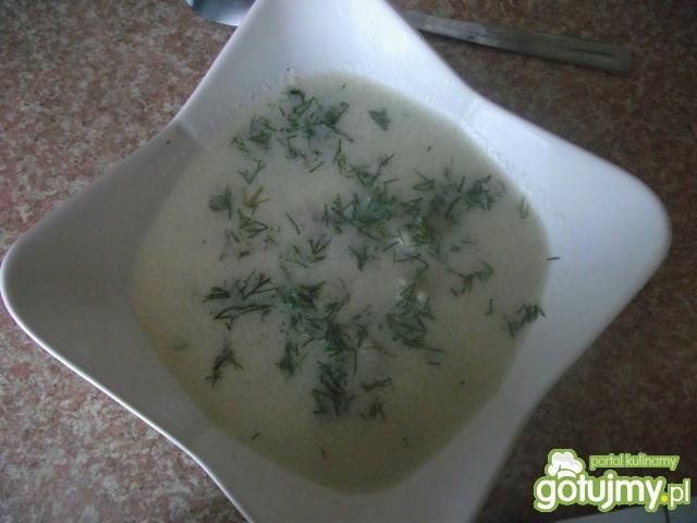 Zupa koperkowa z ziemniakami 2