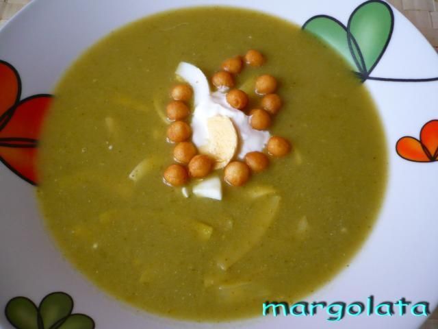 Zupa krem brokułowo-groszkowa