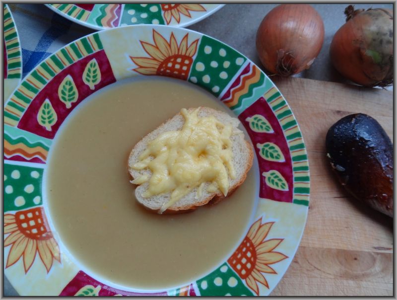 Zupa krem cebulowa Zupa krem cebulowa