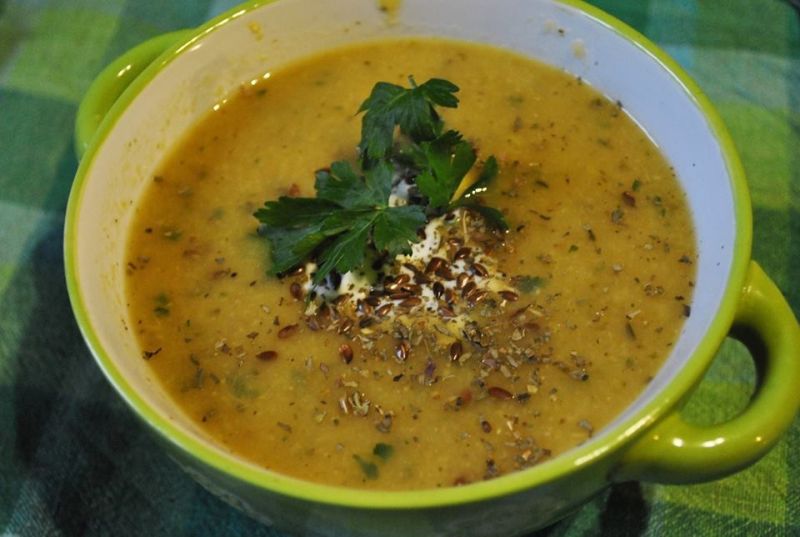 Zupa krem cukiniowo - kalafiorowy Zupa krem cukiniowo - kalafiorowy