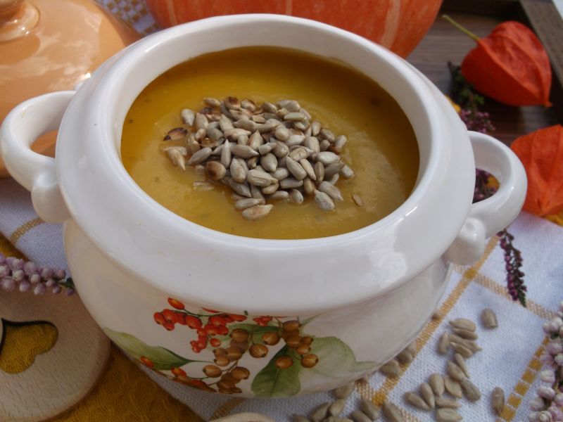 Zupa- krem dyniowo- ziemniaczana