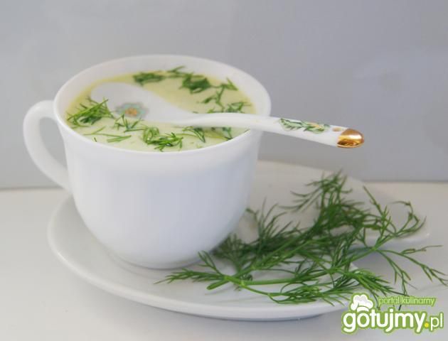 Zupa krem kalarepkowy :