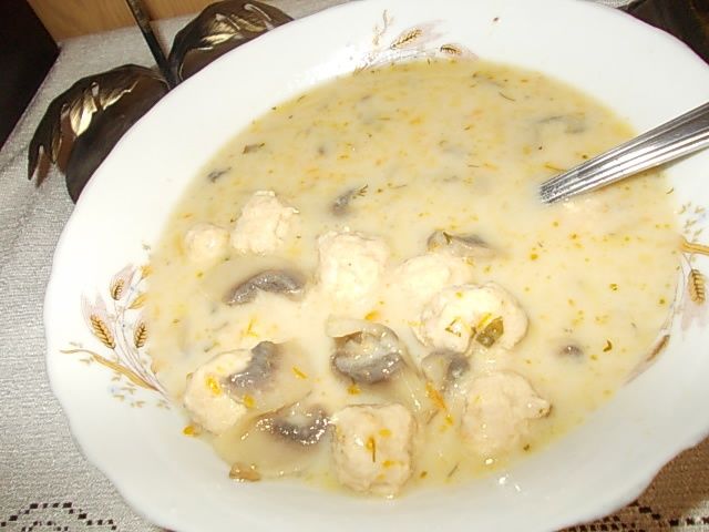 Zupa krem pieczarkowa