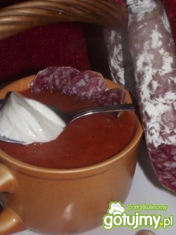 Zupa-krem pomidorowo paprykowa. Zupa-krem pomidorowo paprykowa.