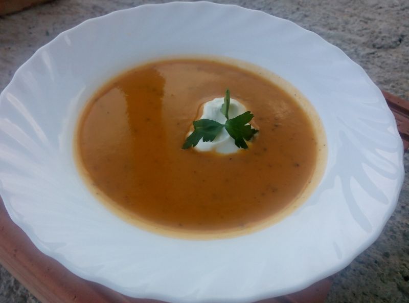 Zupa krem z batatów Zupa krem z batatów