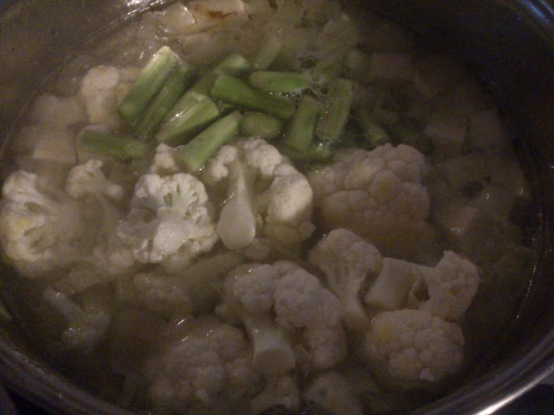 Zupa- krem z białych warzyw