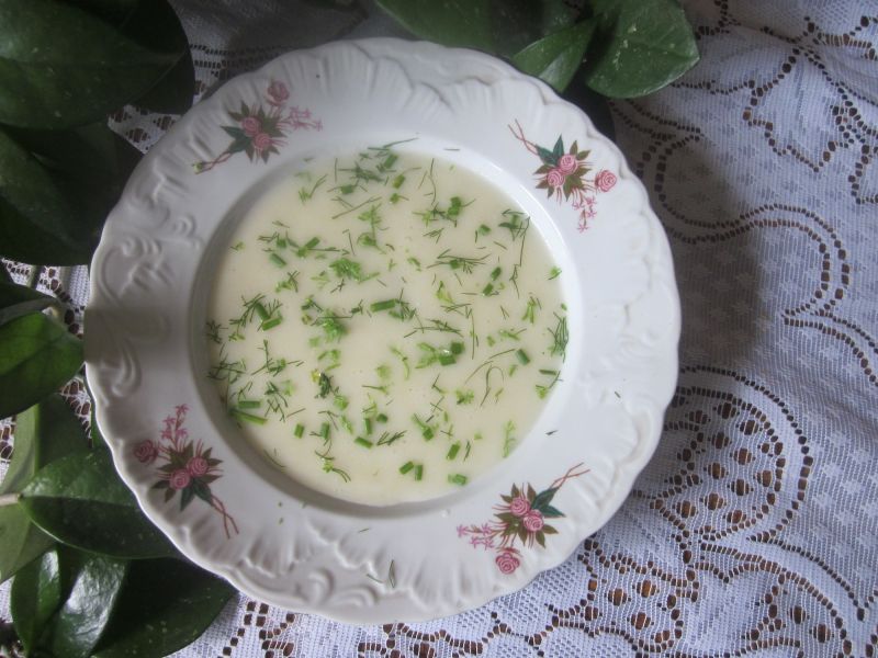 Zupa krem z białych warzyw Zupa krem z białych warzyw