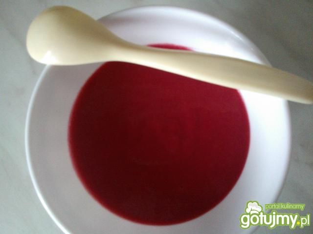 Zupa krem z buraczków dla maluszków Zupa krem z buraczków dla maluszków