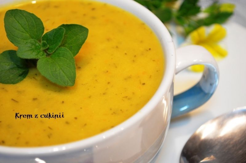 Zupa krem z cukinii Zupa krem z cukinii
