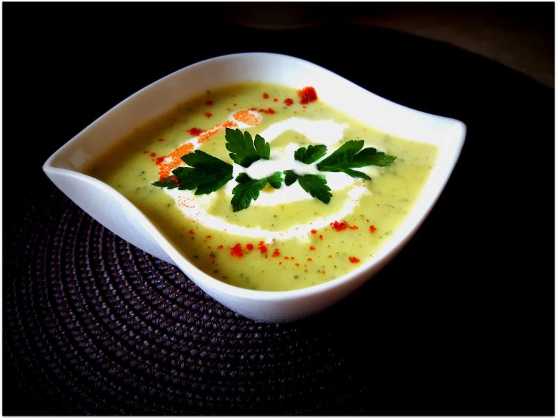 Zupa krem z cukinii Zupa krem z cukinii