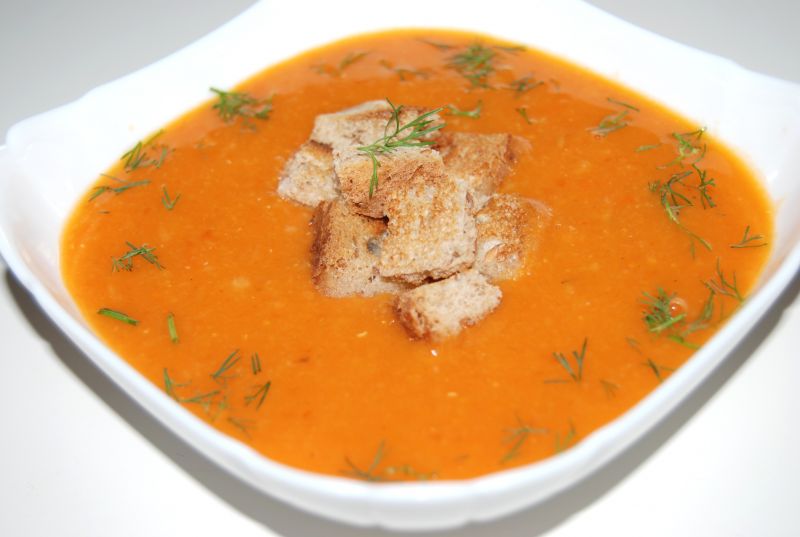 Zupa krem z czerwonej soczewicy Zupa krem z czerwonej soczewicy