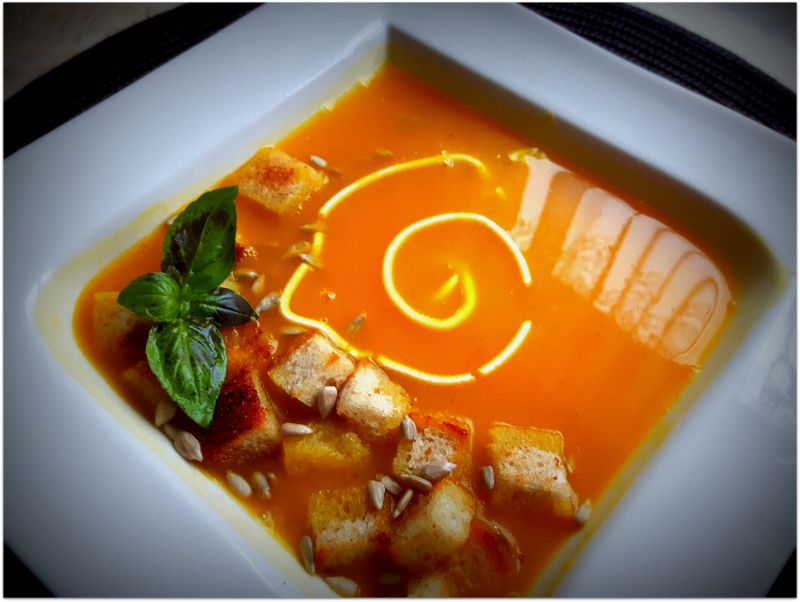 Zupa krem z dyni Zupa krem z dyni