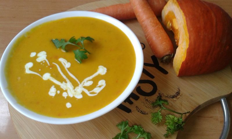 Zupa krem z dyni Zupa krem z dyni
