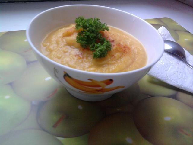 zupa krem z dyni na ostro