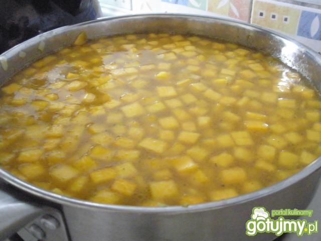 Zupa krem z dyni z curry