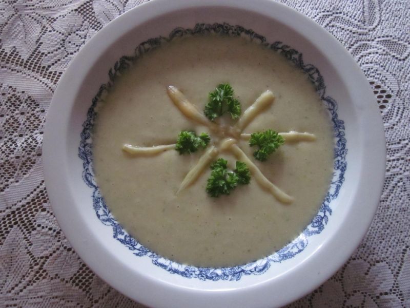 Zupa krem z fasolki szparagowej   Zupa krem z fasolki szparagowej