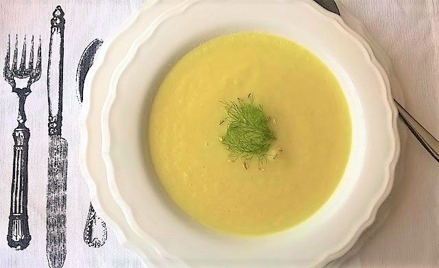 Zupa krem z fenkuła - kopru włoskiego