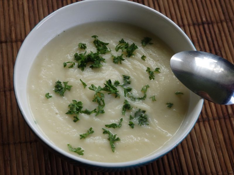 Zupa krem z kalarepki Zupa krem z kalarepki