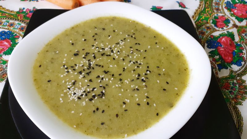 Zupa-krem z kalarepy