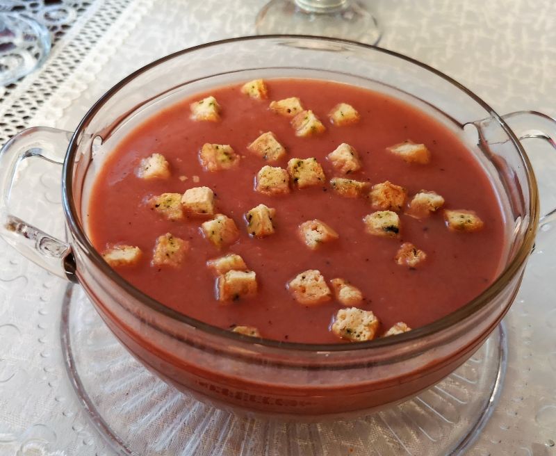 Zupa krem z kolorowych warzyw Zupa krem z kolorowych warzyw