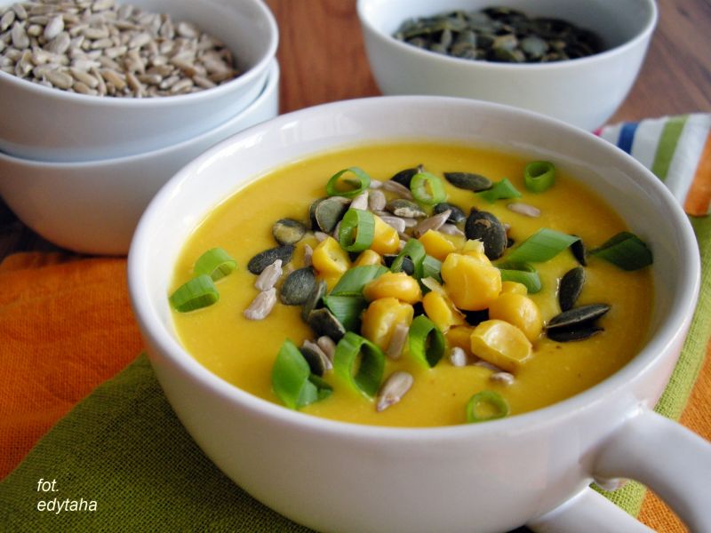 Zupa krem z kukurydzy
