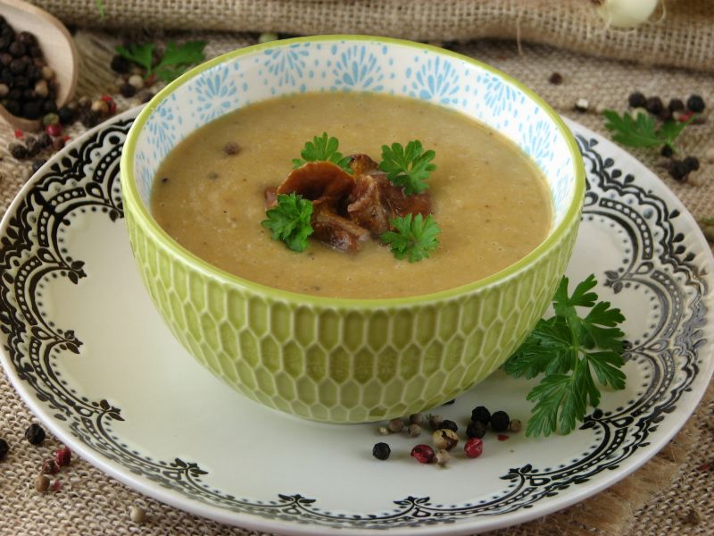 Zupa krem z kurek Zupa krem z kurek