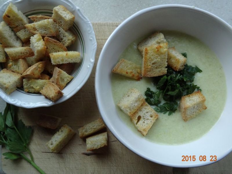 Zupa krem z ogórków