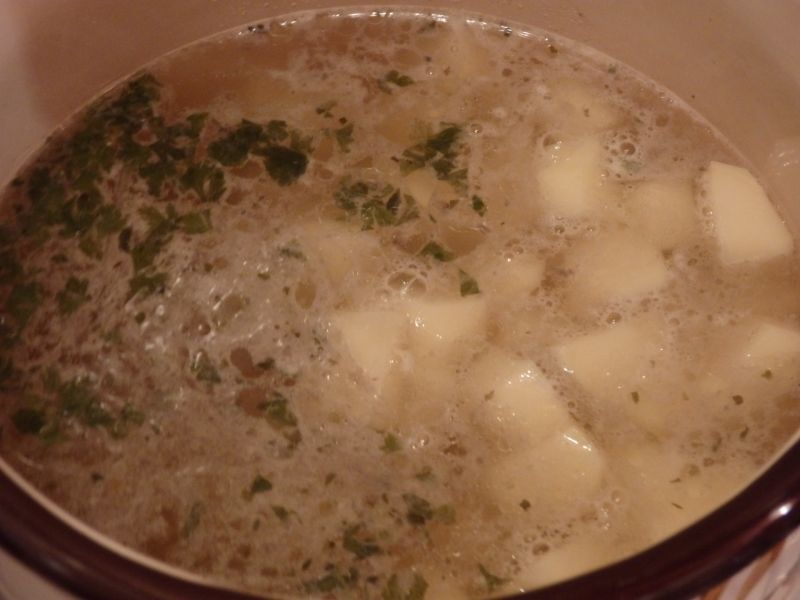 Zupa krem z ogórków kiszonych