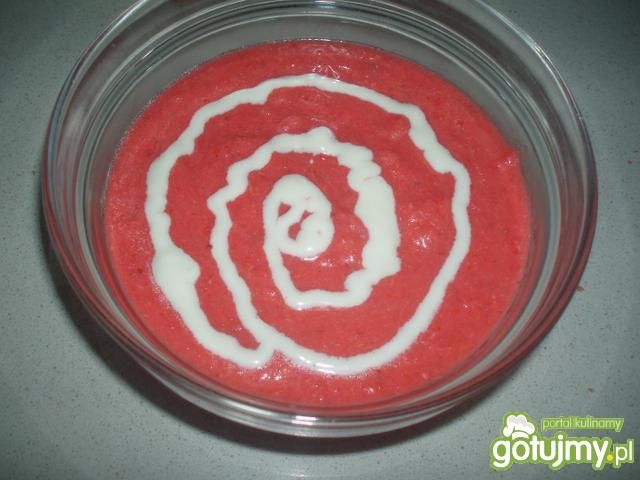 Zupa krem z pieczonych buraków