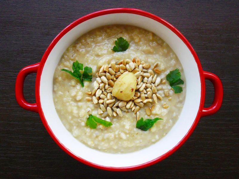 Zupa krem z pieczonych kasztanów