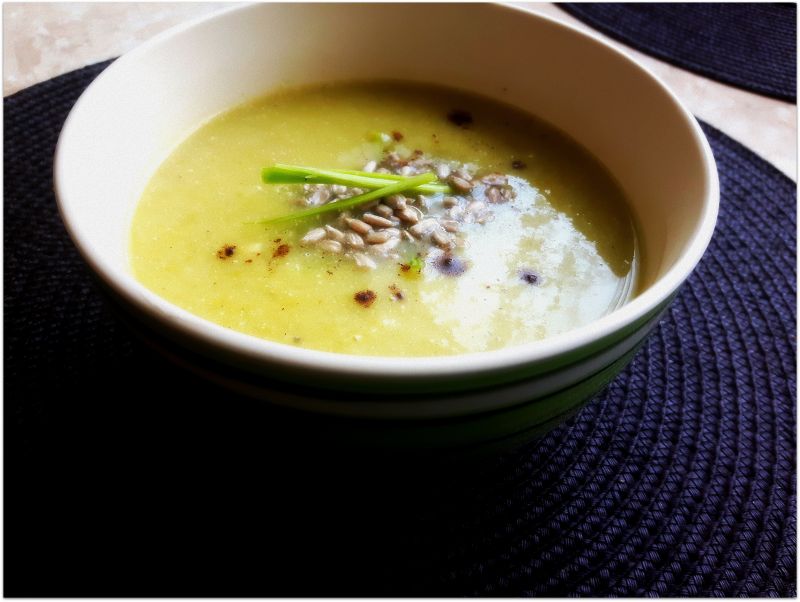 Zupa krem z pora Zupa krem z pora