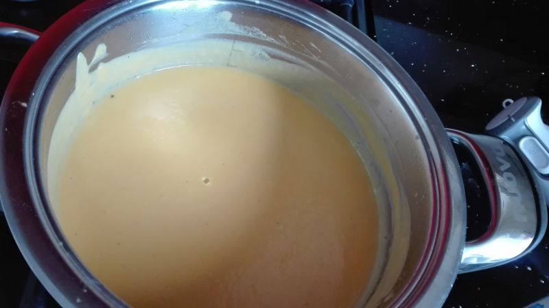 Zupa-krem z pora i słodkich ziemniaków