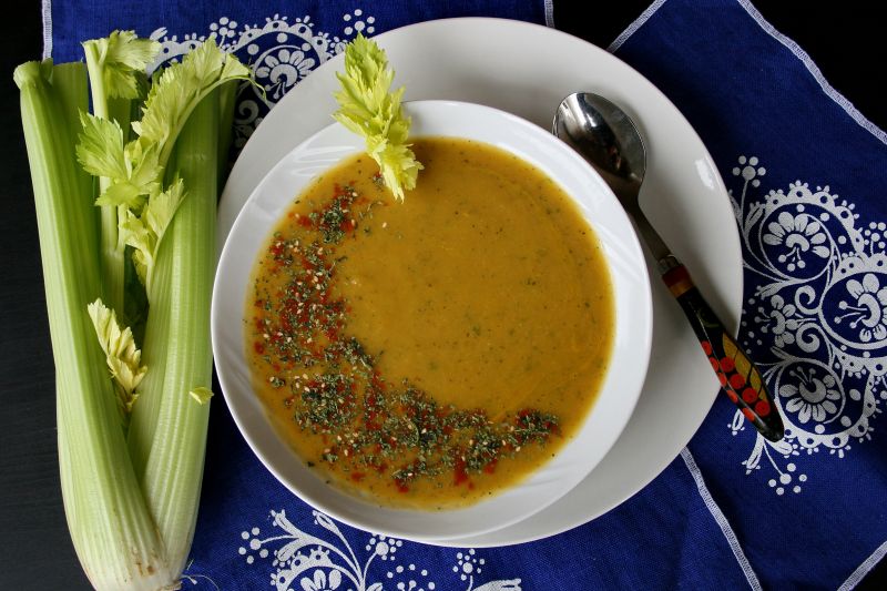Zupa krem z selerem naciowym
