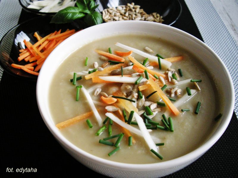 Zupa krem z topinambura Zupa krem z topinambura