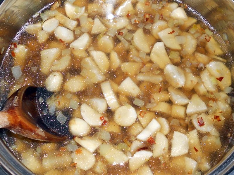Zupa krem z topinambura