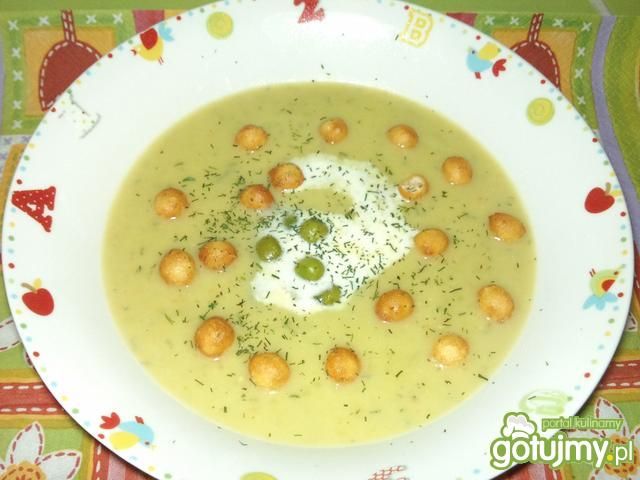Zupa krem z zielonego groszku wg Alex_M  Zupa krem z zielonego groszku wg Alex_M