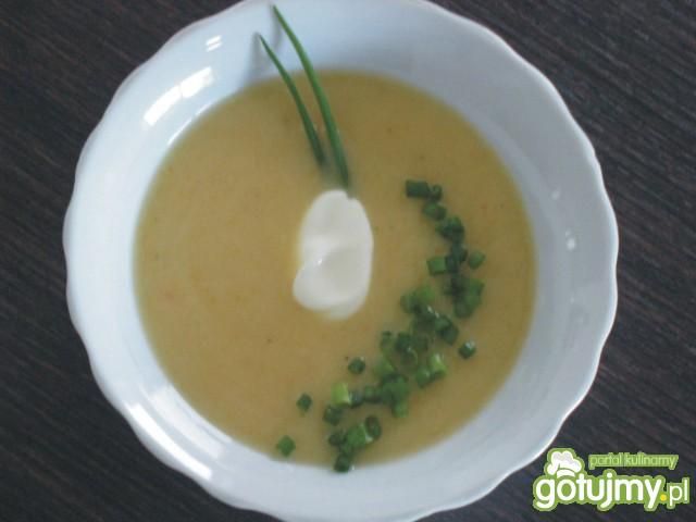 Zupa krem ze szparagów i pora 2