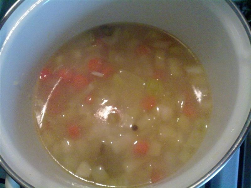 Zupa krem ziemniaczano-czosnkowy
