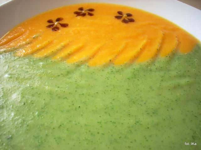 Zupa kremowa, kolorowa  Zupa kremowa, kolorowa