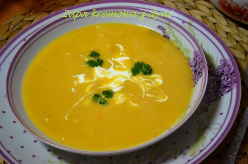 Zupa kremowa z dyni Zupa kremowa z dyni