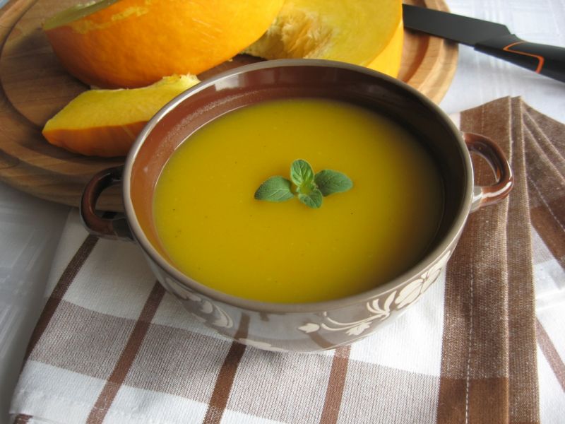 Zupa kremowa z dyni i ziemniaków