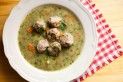 Zupa królewska z pulpetami