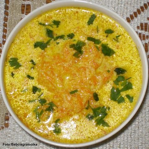 Zupa marchewkowa Babcigramolki : Zupa marchewkowa Babcigramolki :