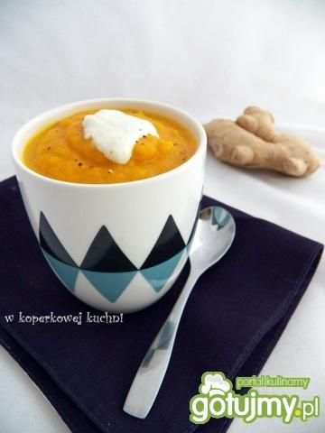 Zupa marchewkowa z imbirem Zupa marchewkowa z imbirem