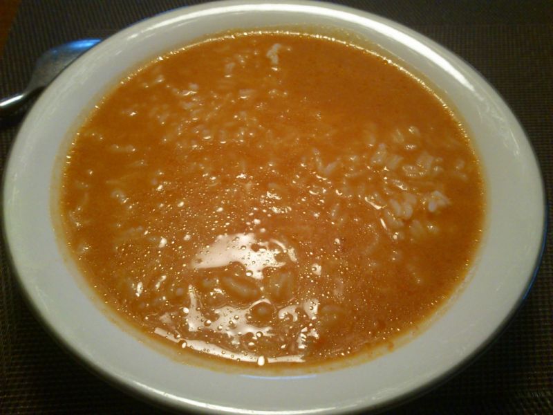 Zupa marchewkowa z imbirem