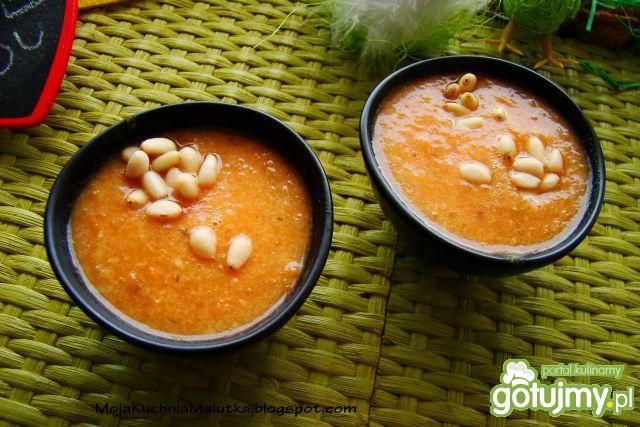 Zupa marchewkowa z soczewicą